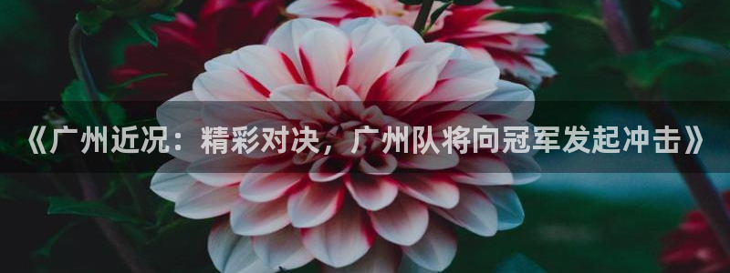 君临国际网页注册登录：《广州近况：精彩对决，广州队将向冠军发起冲击》