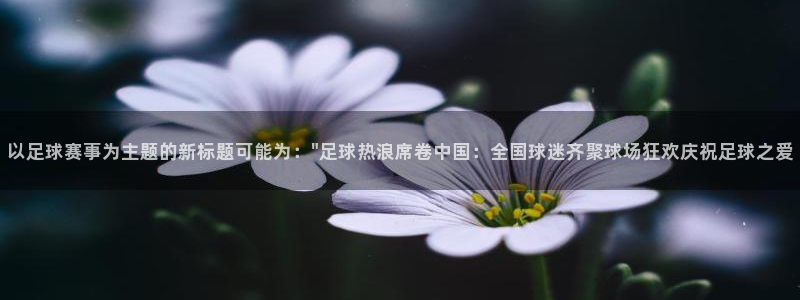 君临国际公寓价格：以足球赛事为主题的新标题可能为：\